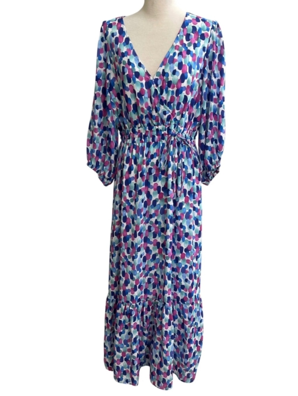 Tommy Bahama Splendid Sea Maxi Dress multicolor Sz m